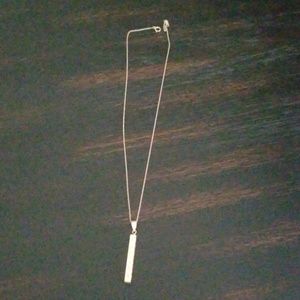 Delicate gold necklace